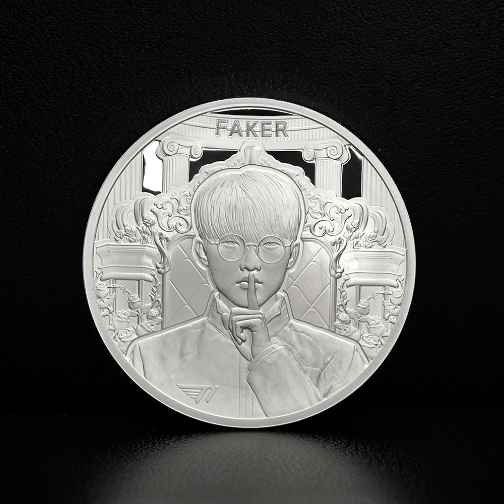 KOMSCO x T1]“FAKER”紀念銀牌(限量) | 蝦皮購物