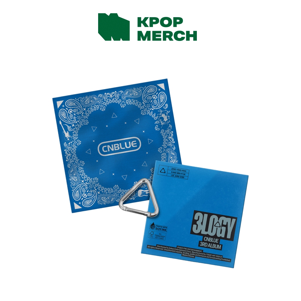 CNBLUE - 3rd Album [ 3LOGY ]_Limited ver (Bandana ver) | 蝦皮購物