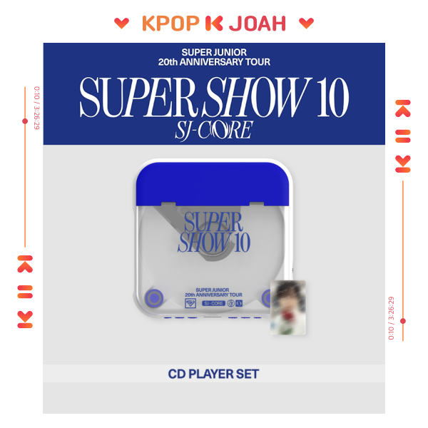 CD PLAYER) SUPER JUNIOR Tour [SUPER SHOW 10] SJ-CORE MD | 蝦皮購物