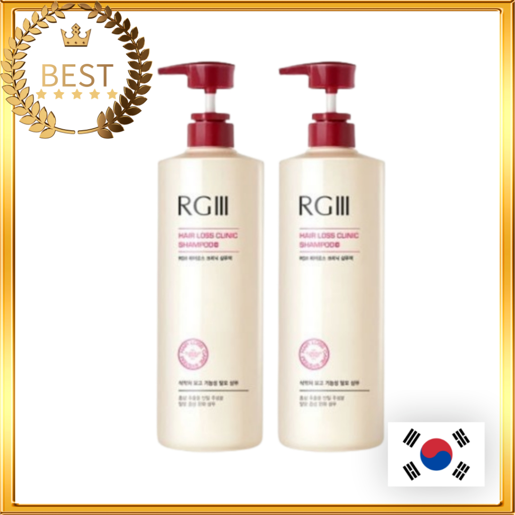 [RG3] RGIII Hair Loss Shampoo (520ml + 520ml) / 脫髮診所洗髮水 | 蝦皮購物