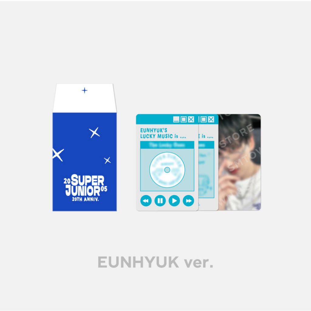 SUPER JUNIOR [20TH ANNIVERSARY] OFFICIAL MD / LUCKY CARD SET