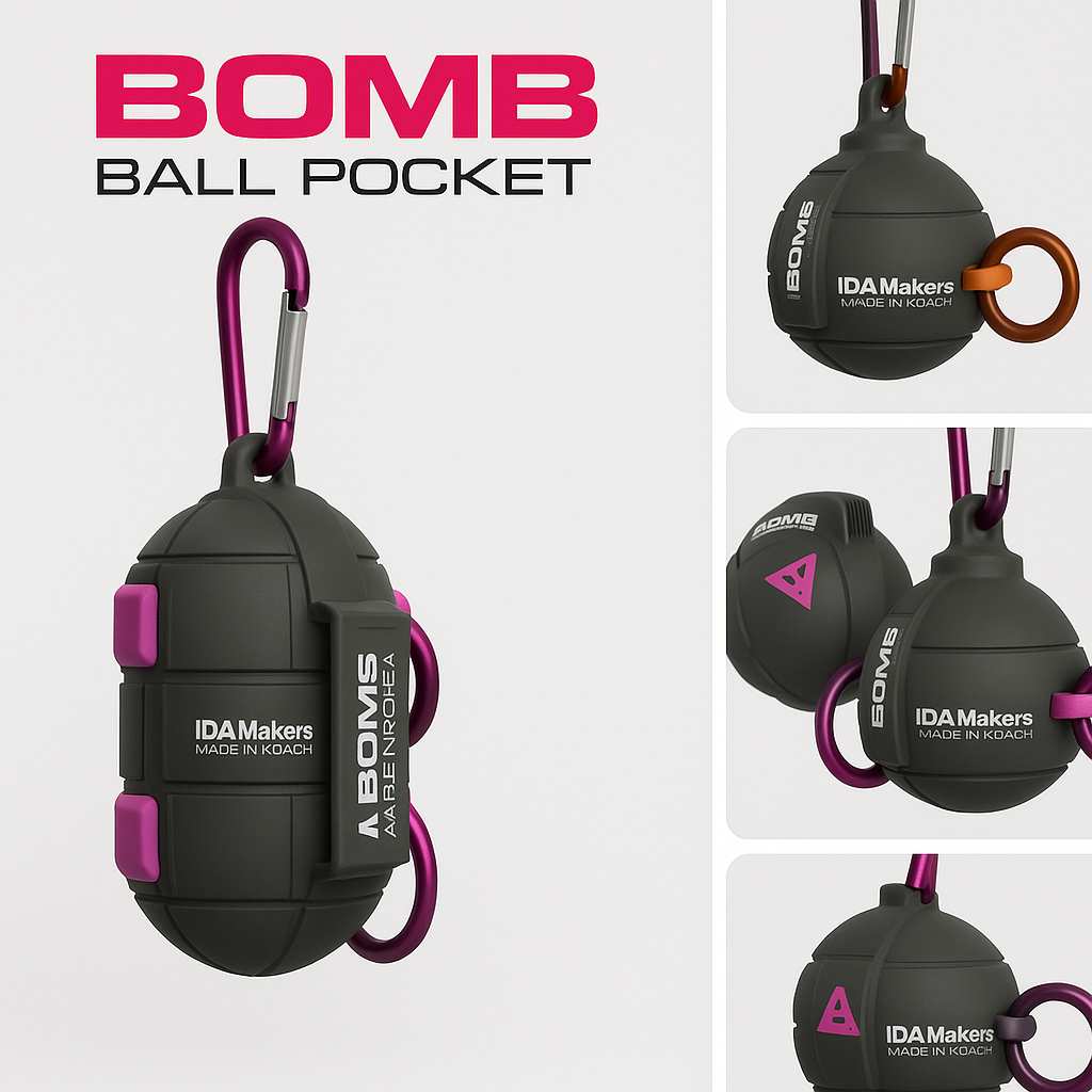 ID Makers Golf Ball Pouch Case BOMB2 安全別針時自動釋放球 | 蝦皮購物