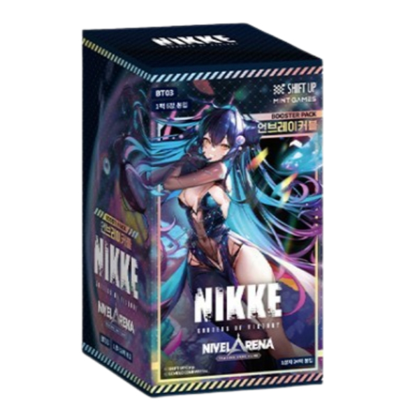 韓國🇰🇷 NIKKE 勝利女神NIVEL ARENA 卡片王國助推器盒/ 永恆回歸
