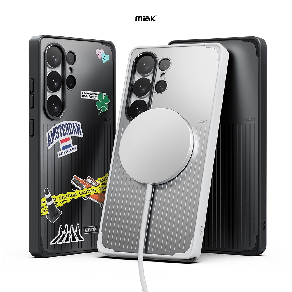 Miak MOOD 手機殼 適用Galaxy S26 / S26 Plus / S26 Ultra｜輕量防撞附貼紙 | 蝦皮購物