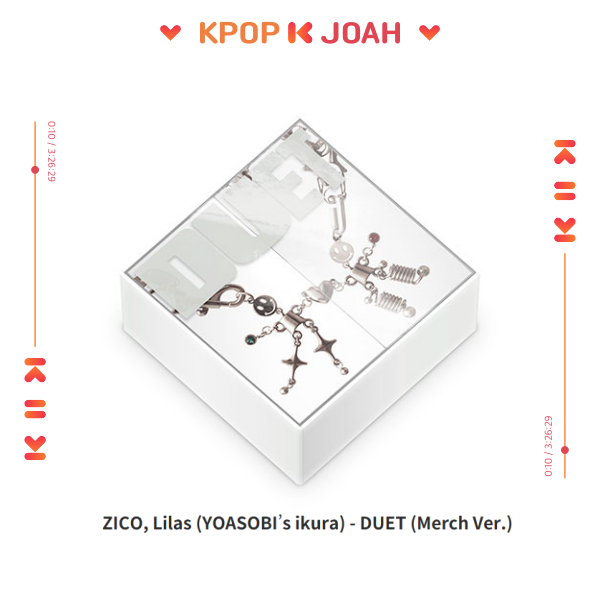 ZICO Lilas DUET Merch Ver. ② ZICO, Lilas (YOASOBI's ikura) Single 'DUET' (Merch Ver.) 💿 Pre