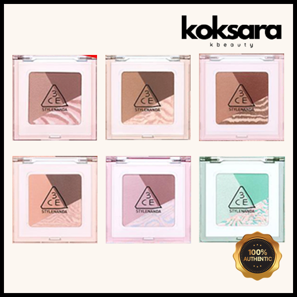 3CE Color Grid Eye Shadow 3.3g 6colors | 蝦皮購物