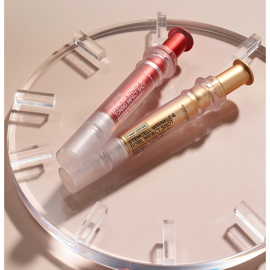 NOPROBLAB Stem Cell Impact Shot 2 件套(皺紋&毛孔+瑕疵&調色) | 蝦皮購物