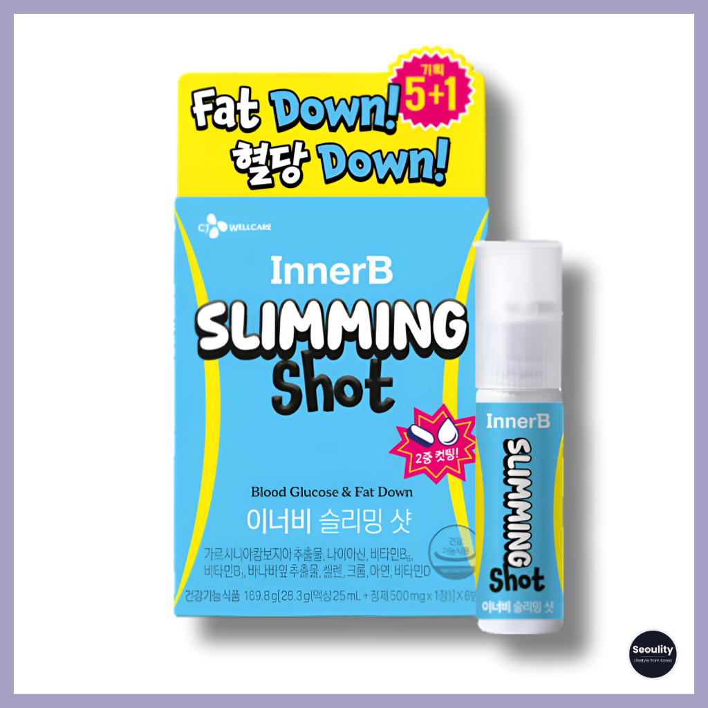 CJ InnerB Fit Down Shot 20ml × 6pcs (5+1 Pack) 健康飲品 美容補充品 | 蝦皮購物