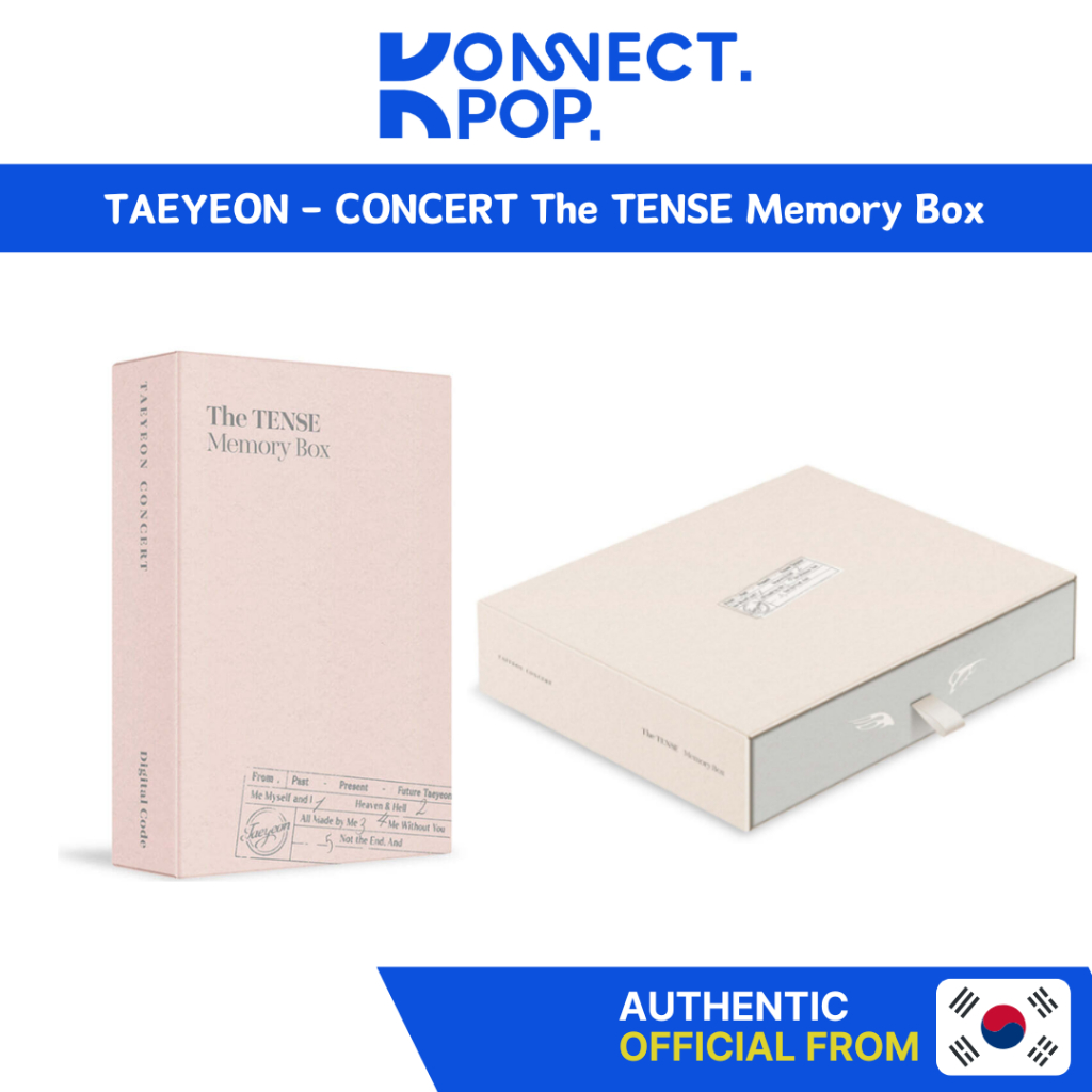 POB) TAEYEON - CONCERT The TENSE Memory Box | 蝦皮購物