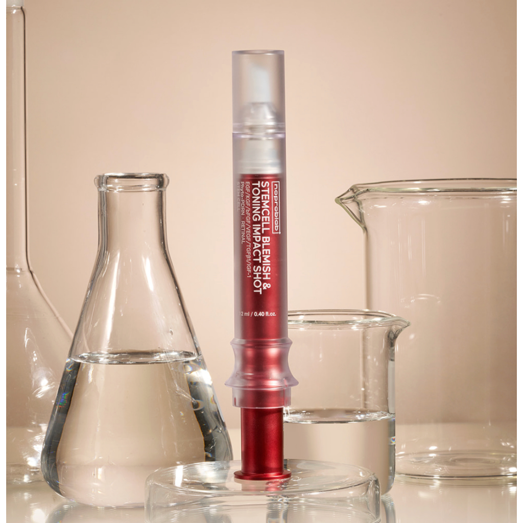 NOPROBLAB Stem Cell Impact Shot 2 件套(皺紋&毛孔+瑕疵&調色) | 蝦皮購物