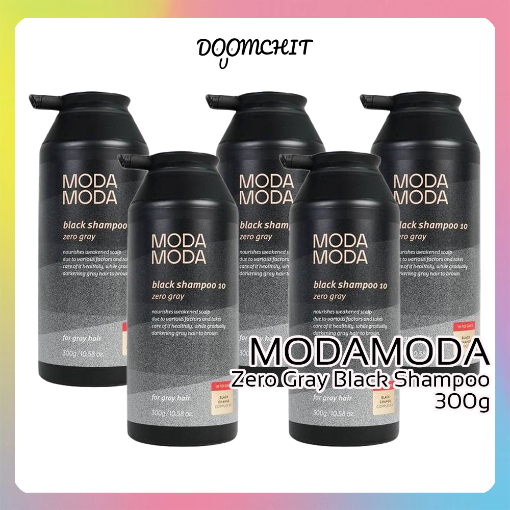 [MODAMODA] 黑色洗髮精 Zero Gray 配方 300g, 500g｜黑色洗髮精 以水果自然褐變原理為核心 | 蝦皮購物