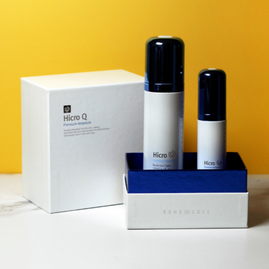 ReneCell] Hicro Q 高級安瓿120ml + 30ml 面部精華| 蝦皮購物