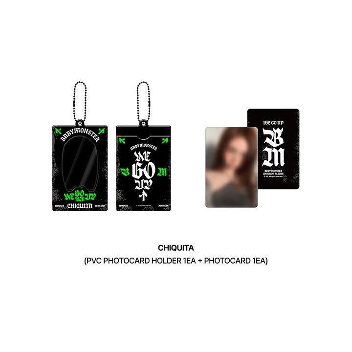 BABYMONSTER [WE GO UP] MD / PVC PHOTOCARD HOLDER | 蝦皮購物