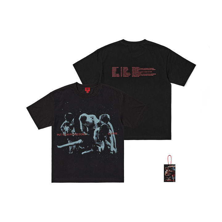 CORTIS [PUT YOUR PHONE DOWN] Tour MD / PYPD T-Shirt | 蝦皮購物