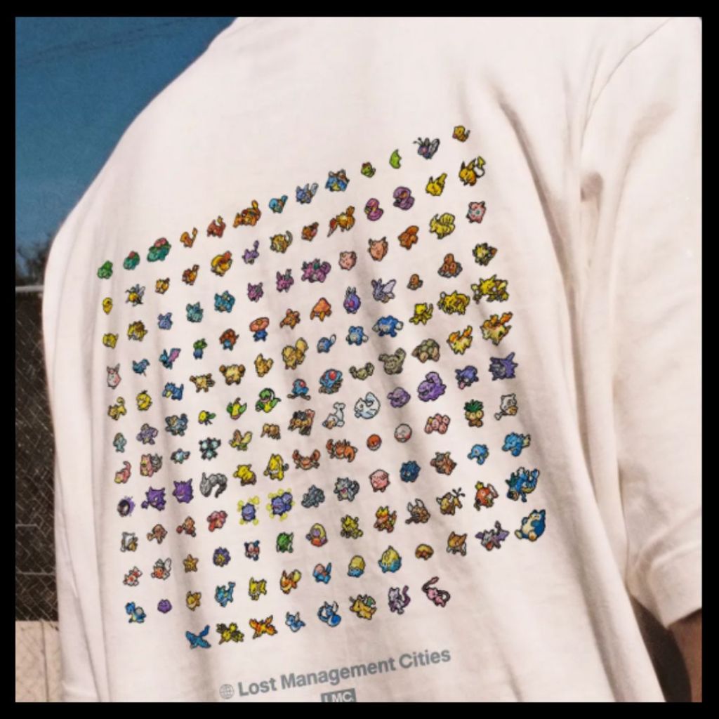 韓國直郵✈️ LMC Pokémon Pixel Art 151 Tee 短袖短T 短款T恤短TEE