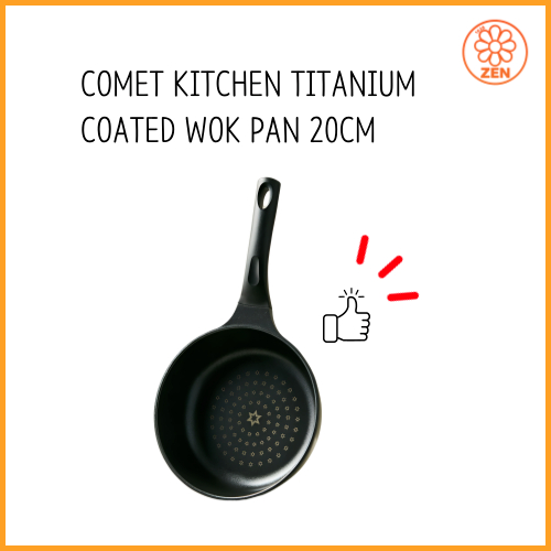 COMET KITCHEN 鈦塗層炒鍋 20CM | 蝦皮購物