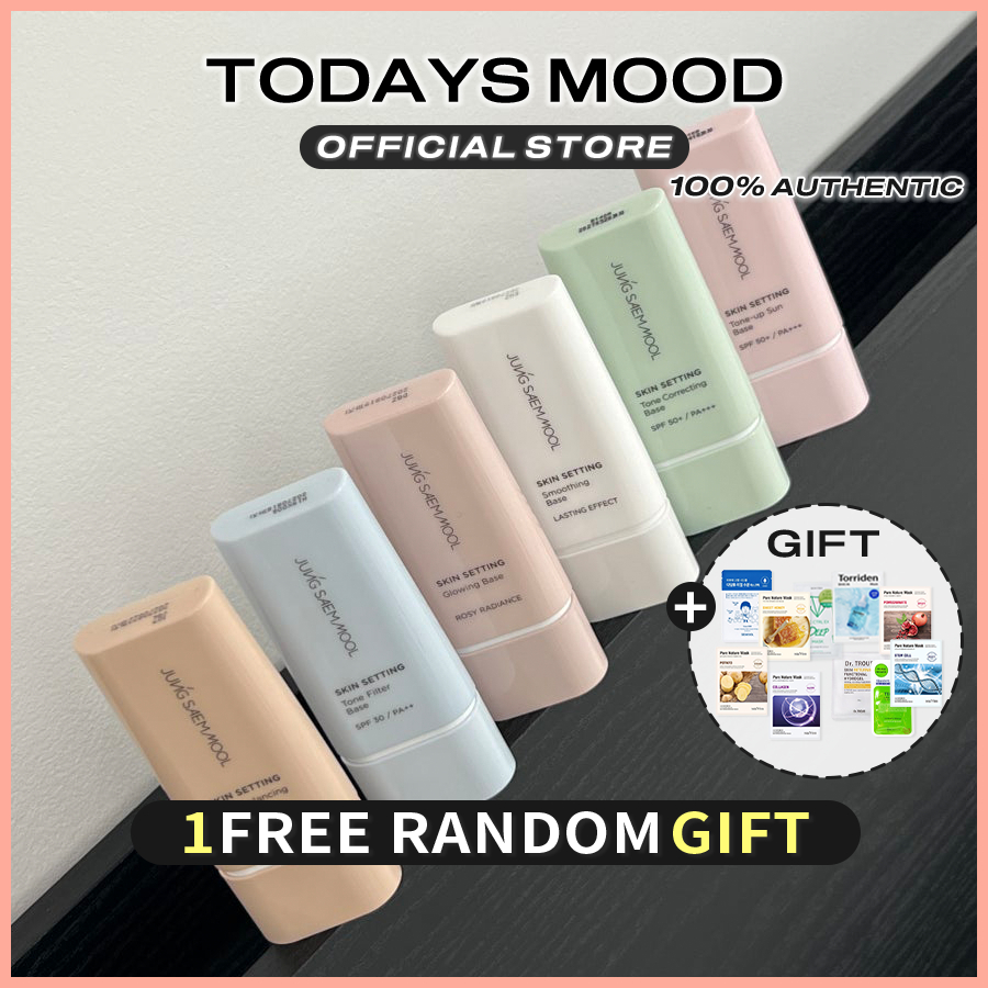 [JUNG SAEM MOOL] Skin Setting Base 40ml SPF50+ PA++++ | 蝦皮購物