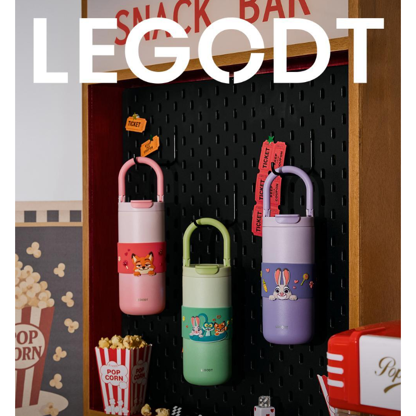 [LEGODT] Zootopia 2 限量版循環玻璃杯 600ml | 絕緣不銹鋼杯 | 蝦皮購物