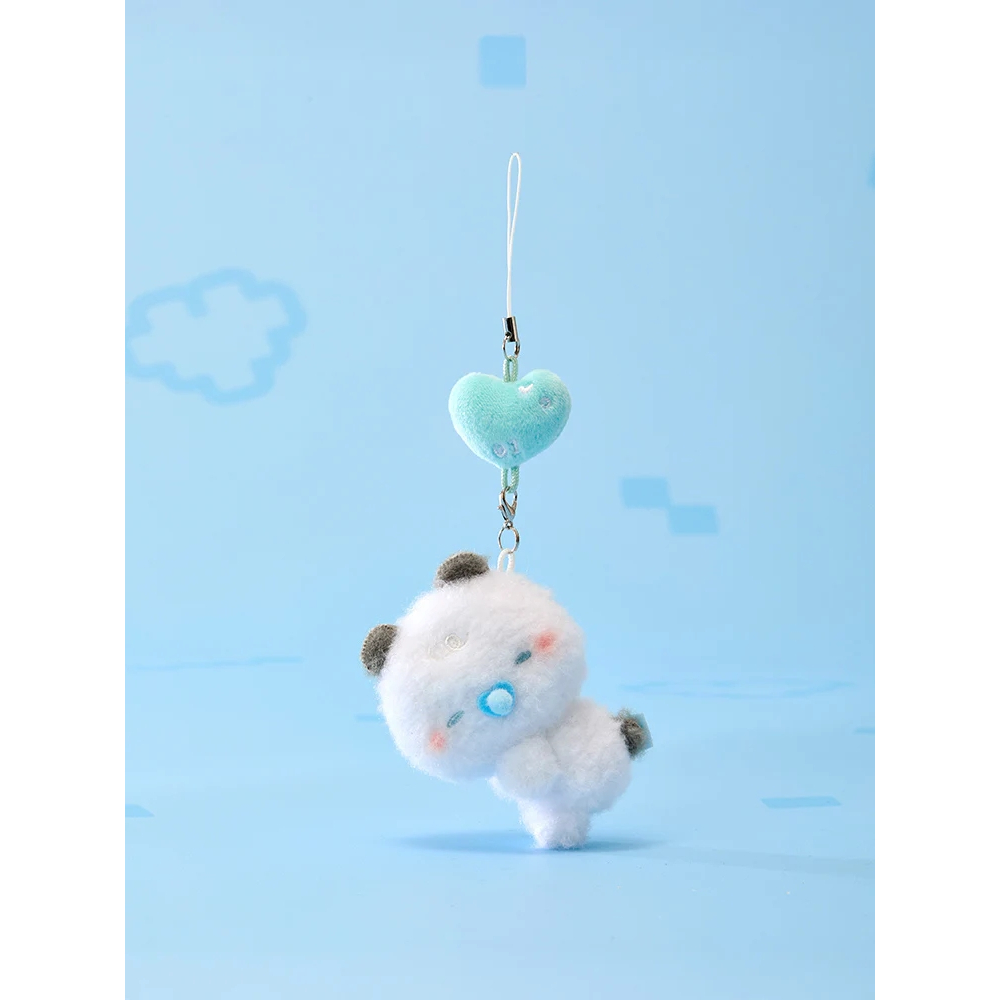 PLAVE x LINE FRIENDS [MMMM BABY ROOM] MD Plush Mobile Charm | 蝦皮購物