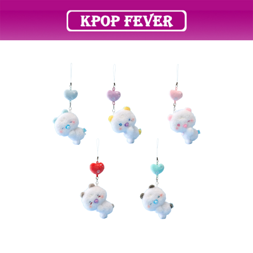 PLAVE x LINE FRIENDS [MMMM BABY ROOM] MD Plush Mobile Charm | 蝦皮購物
