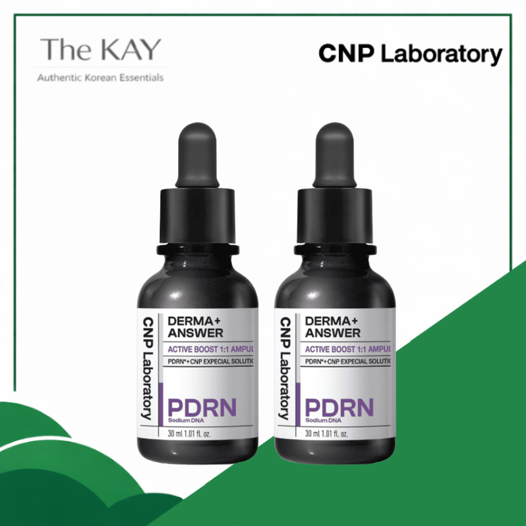CNP Derma Answer Active Boost PDRN 安瓶 30ml+30ml | 蝦皮購物