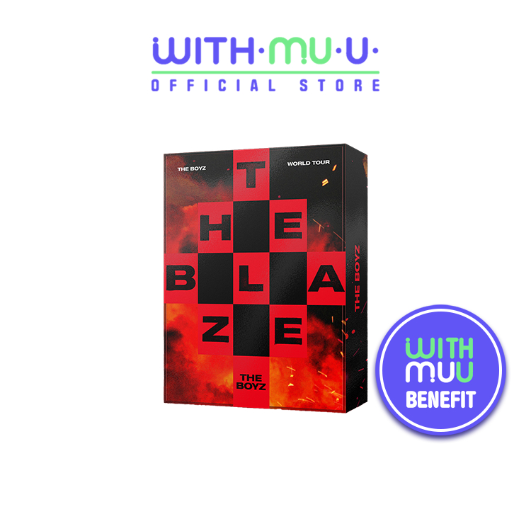THE BOYZ - [THE BLAZE] WORLD TOUR in SEOUL QR 演唱會藍光(WM 特典