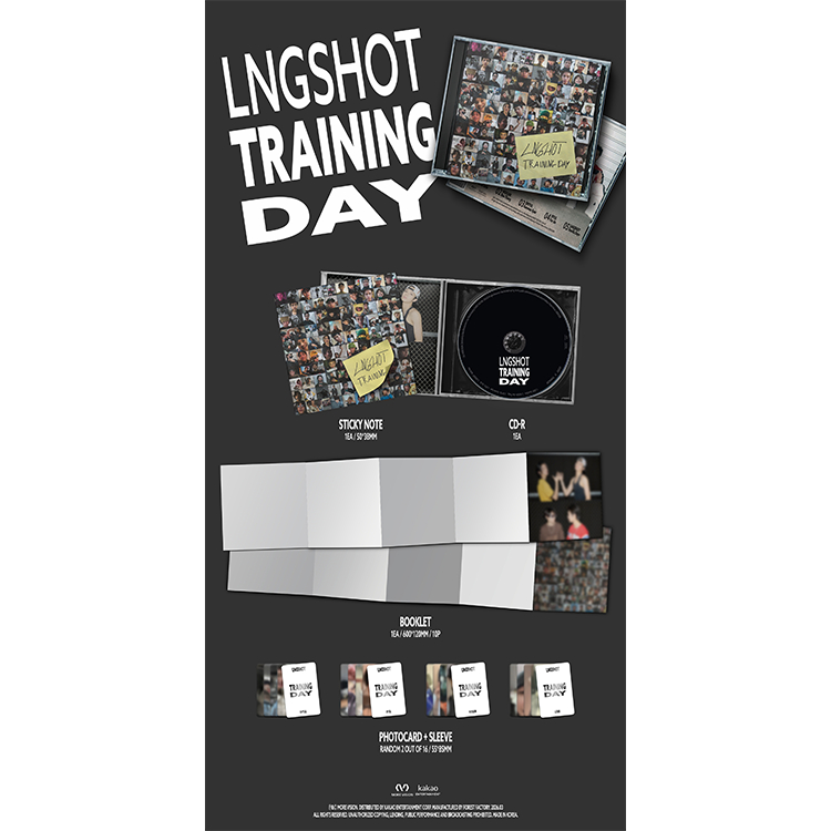 LNGSHOT - EP專輯[Training Day] 限定版LIMITED EDITION版| 蝦皮購物