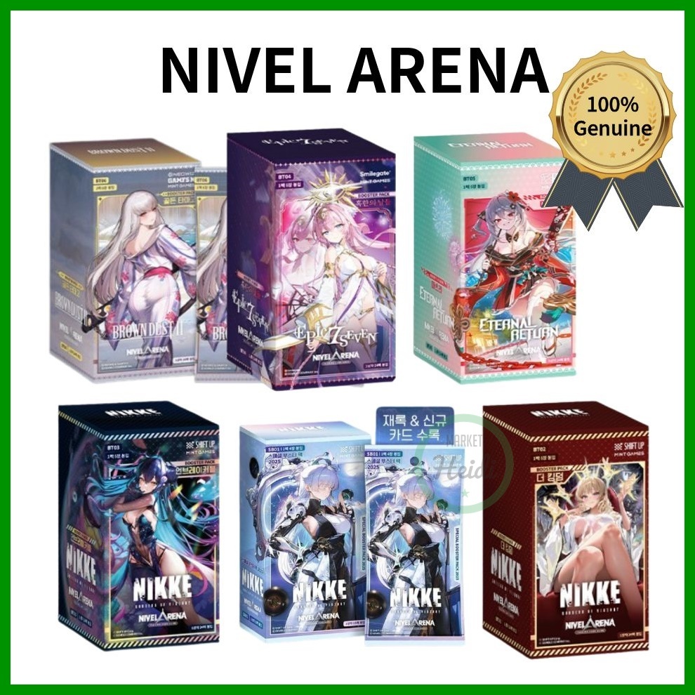 韓國🇰🇷 NIKKE 勝利女神NIVEL ARENA 卡片王國助推器盒/ 永恆回歸