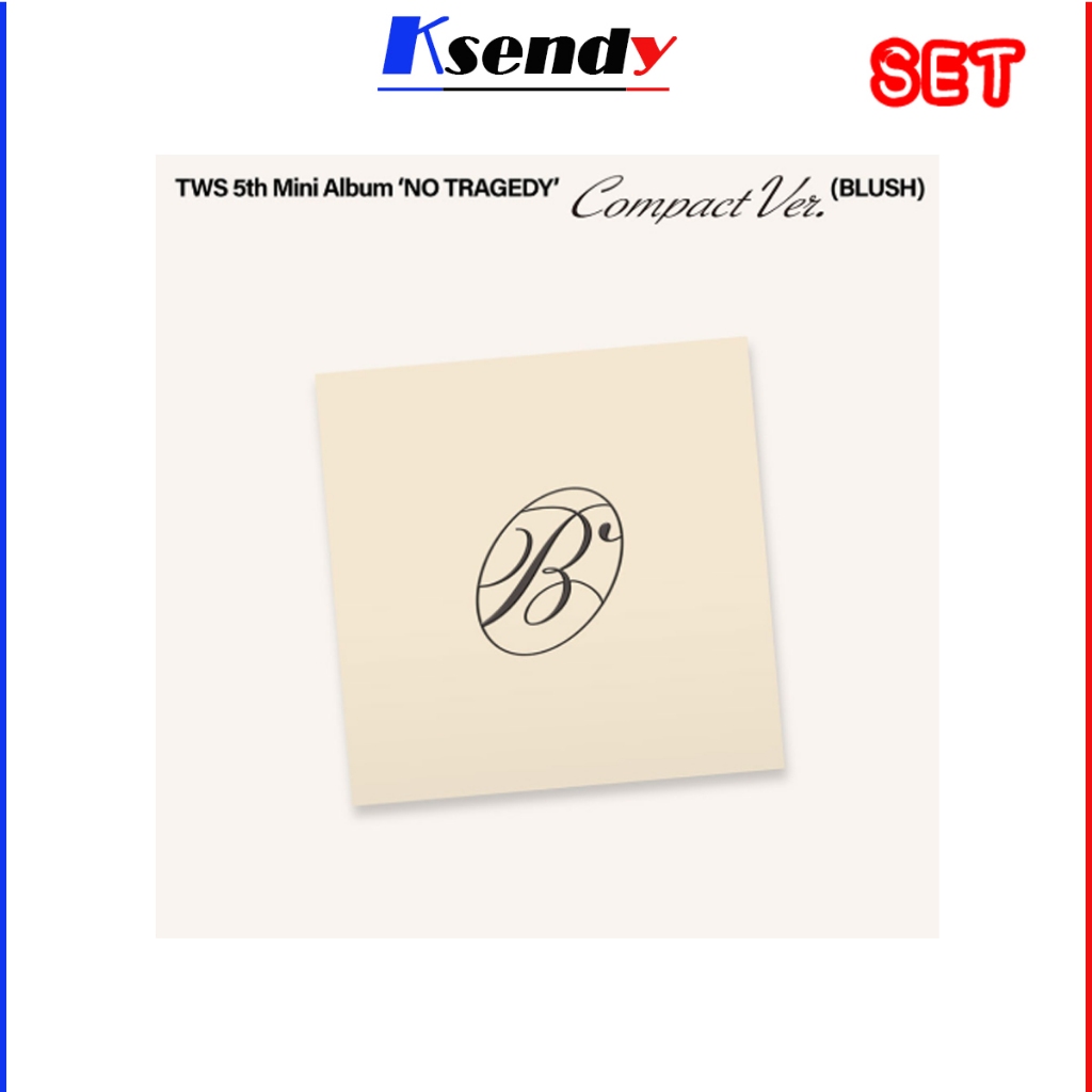 TWS 5th Mini Album [ NO TRAGEDY ] COMPACT Ver. (BLUSH)/set | 蝦皮購物