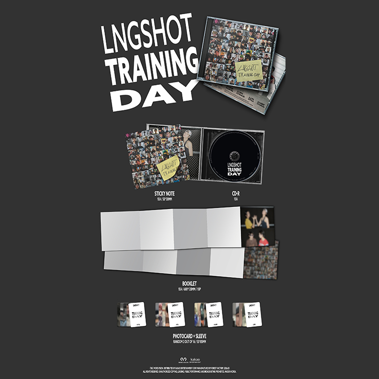 LNGSHOT - EP專輯[Training Day] 限定版LIMITED EDITION版| 蝦皮購物