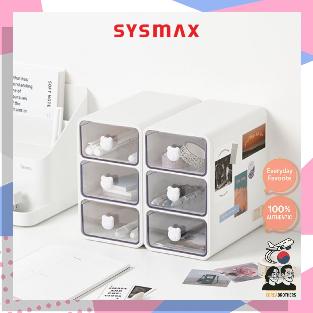 Sysmax 韓國 / 簡約可愛 Mini-mi 小物收納盒 / 韓國製造 | 蝦皮購物