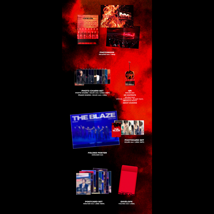 THE BOYZ - [THE BLAZE] WORLD TOUR in SEOUL QR 演唱會藍光(WM 特典