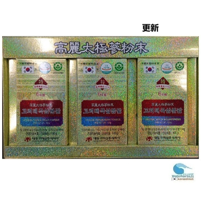 韓國大東6年根太極蔘粉末100g200g300g | 蝦皮購物