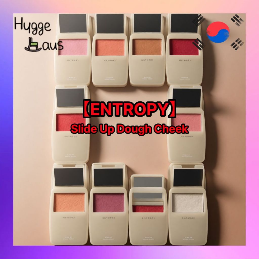 [ENTROPY] 滑上臉頰 – 10 色柔軟天鵝絨腮紅帶鏡面粉撲(K-Beauty Glow Finish) | 蝦皮購物