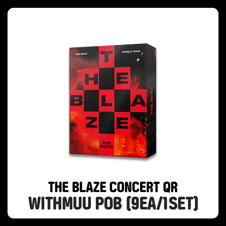THE BOYZ - [THE BLAZE] WORLD TOUR in SEOUL QR 演唱會藍光(WM 特典