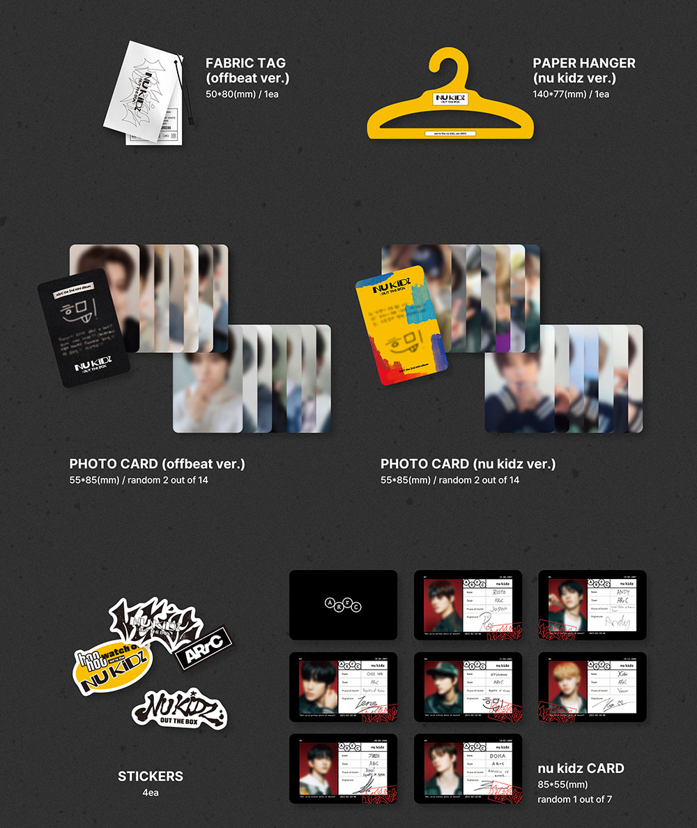 ARrC [nu kidz: out the box] 2nd Mini Album (18th Feb.2025) | 蝦皮購物