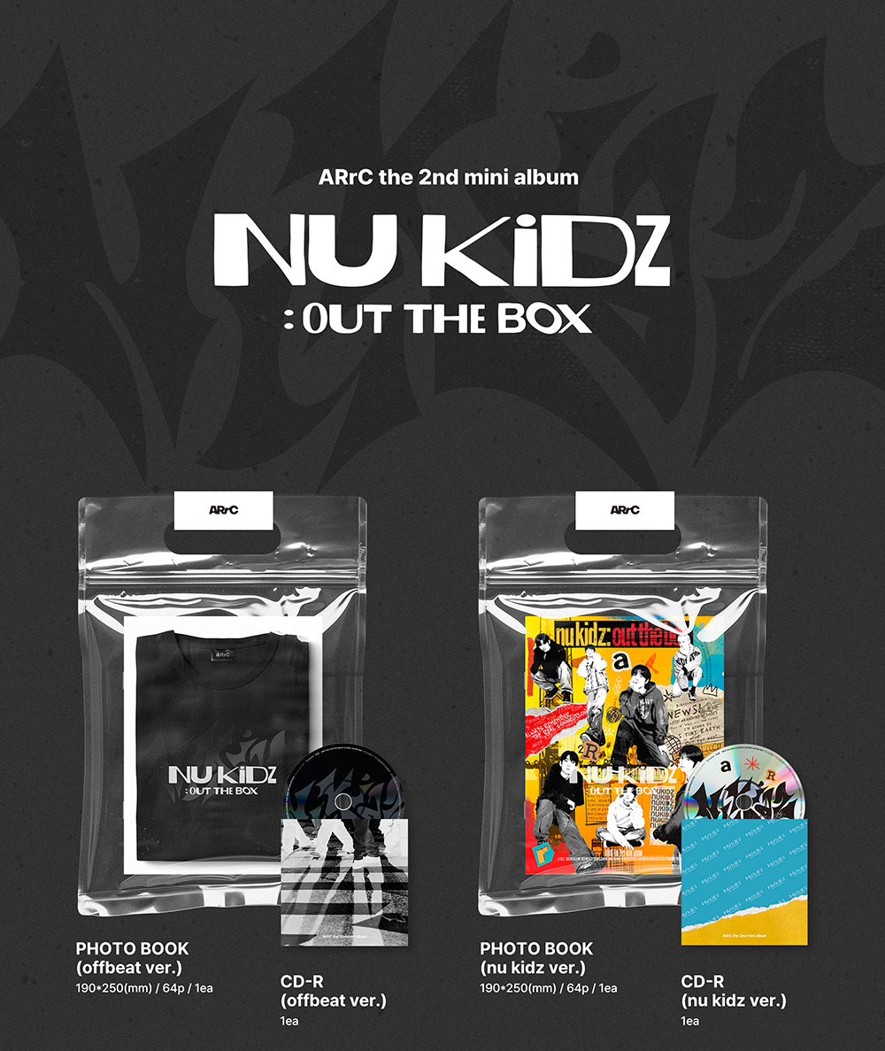 ARrC [nu kidz: out the box] 2nd Mini Album (18th Feb.2025) | 蝦皮購物