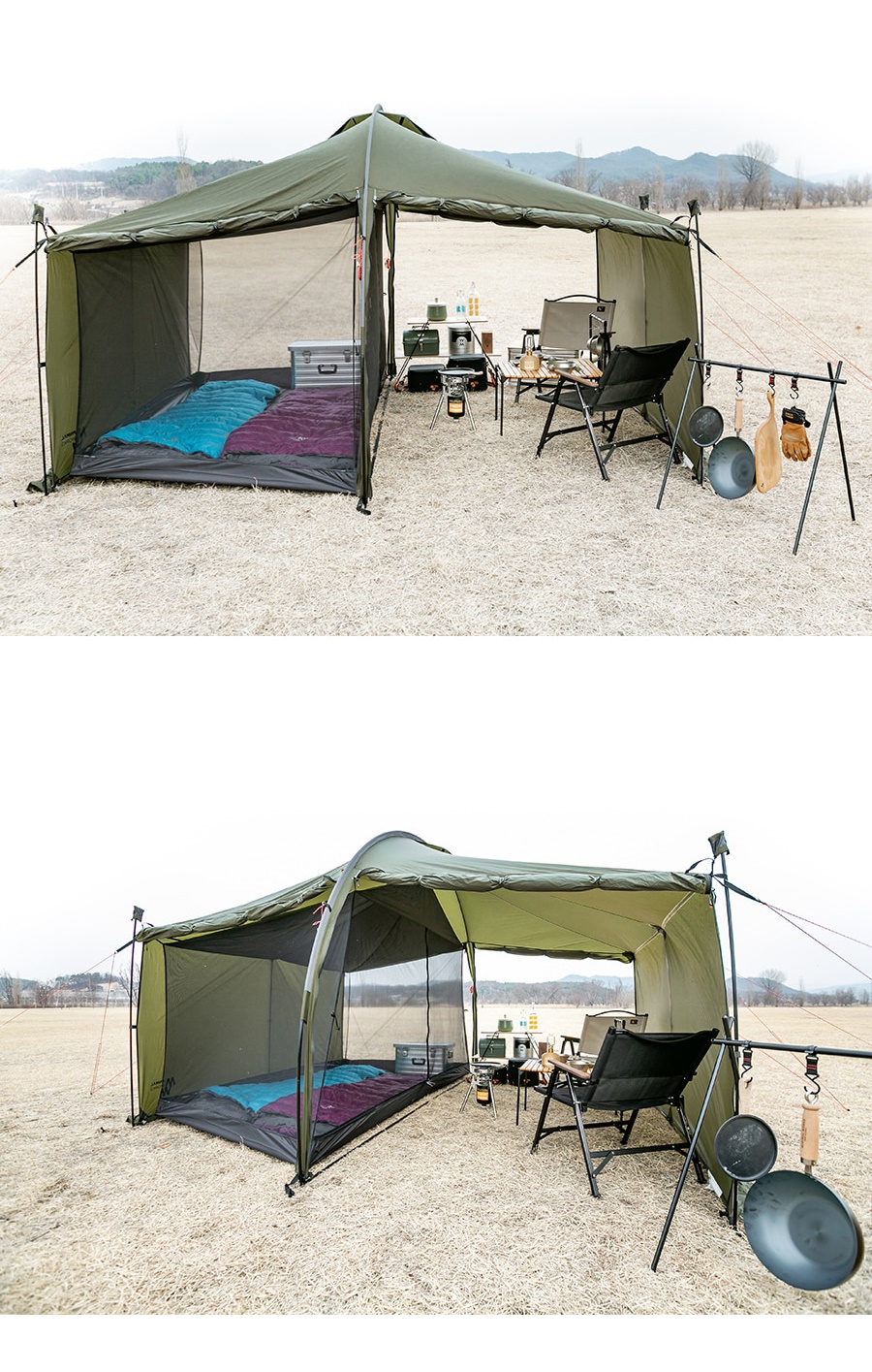 Minimal Works Jack Shelter Plus Mesh 內帳篷,適合2 人/ 蚊帳/ 野營