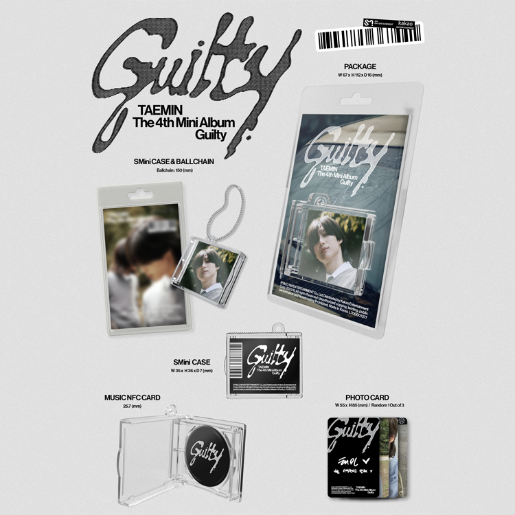 SHINee TAEMIN(泰民)-第4張 迷你專輯[GUILTY] | 蝦皮購物