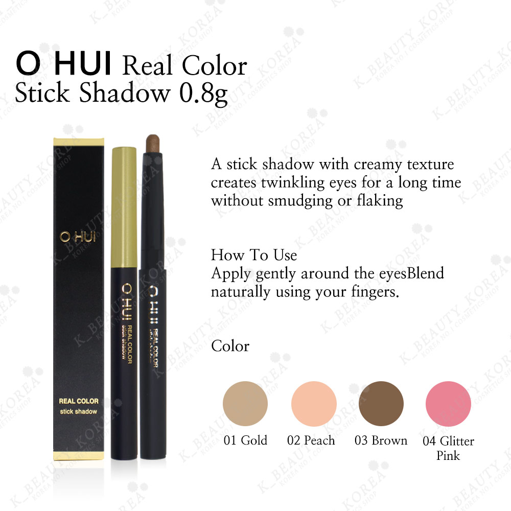 O HUI] Real Color Stick Shadow 0.8g / Eye Makeup [KOREA] OHUI