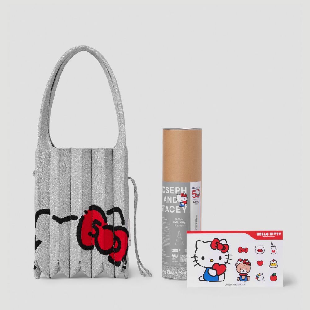 JOSEPH&STACEY×Sanrio/Lucky Pleats Knit S Hello Kitty 50周年 JOSEPH&STACEY×Sanrio/Lucky Pleats Knit S Hello Kitty 50周年