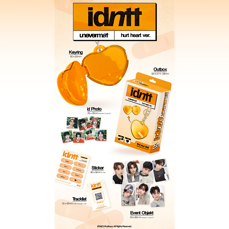 IDNTT - 迷你專輯[UNEVERMET] (WITHMUU 特典) | 蝦皮購物