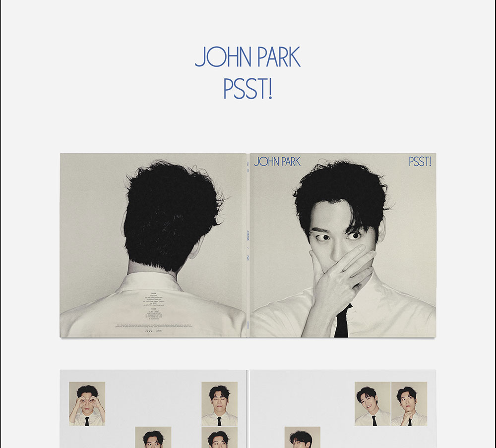 LP) JOHN PARK [PSST!] 2nd Full Album (19th Nov.2024) | 蝦皮購物