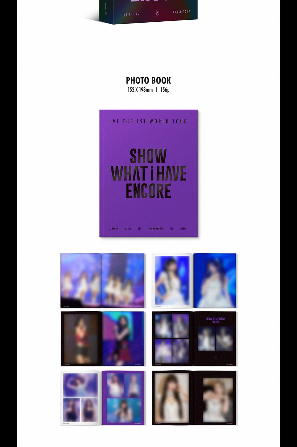 Blu-ray / KiT) IVE WORLD TOUR [SHOW WHAT I HAVE - ENCORE