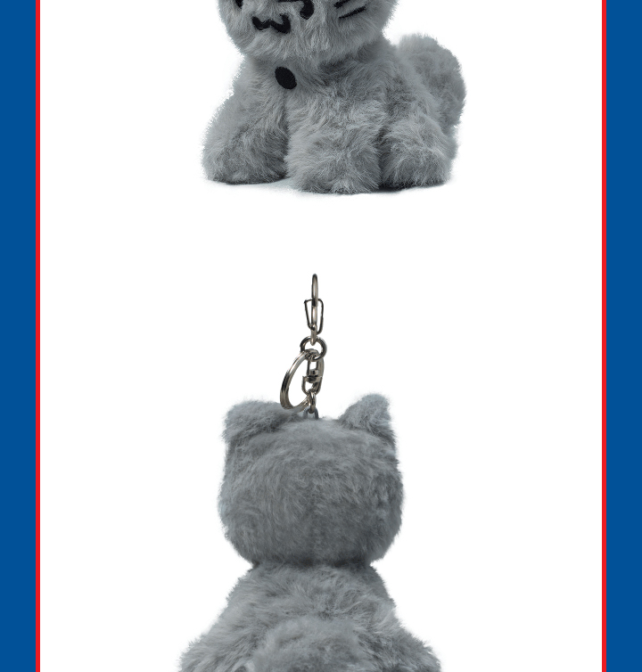 PLUSH KEYRING CAT / CLOUD) TWS [TRY WITH US] OFFICIAL MD