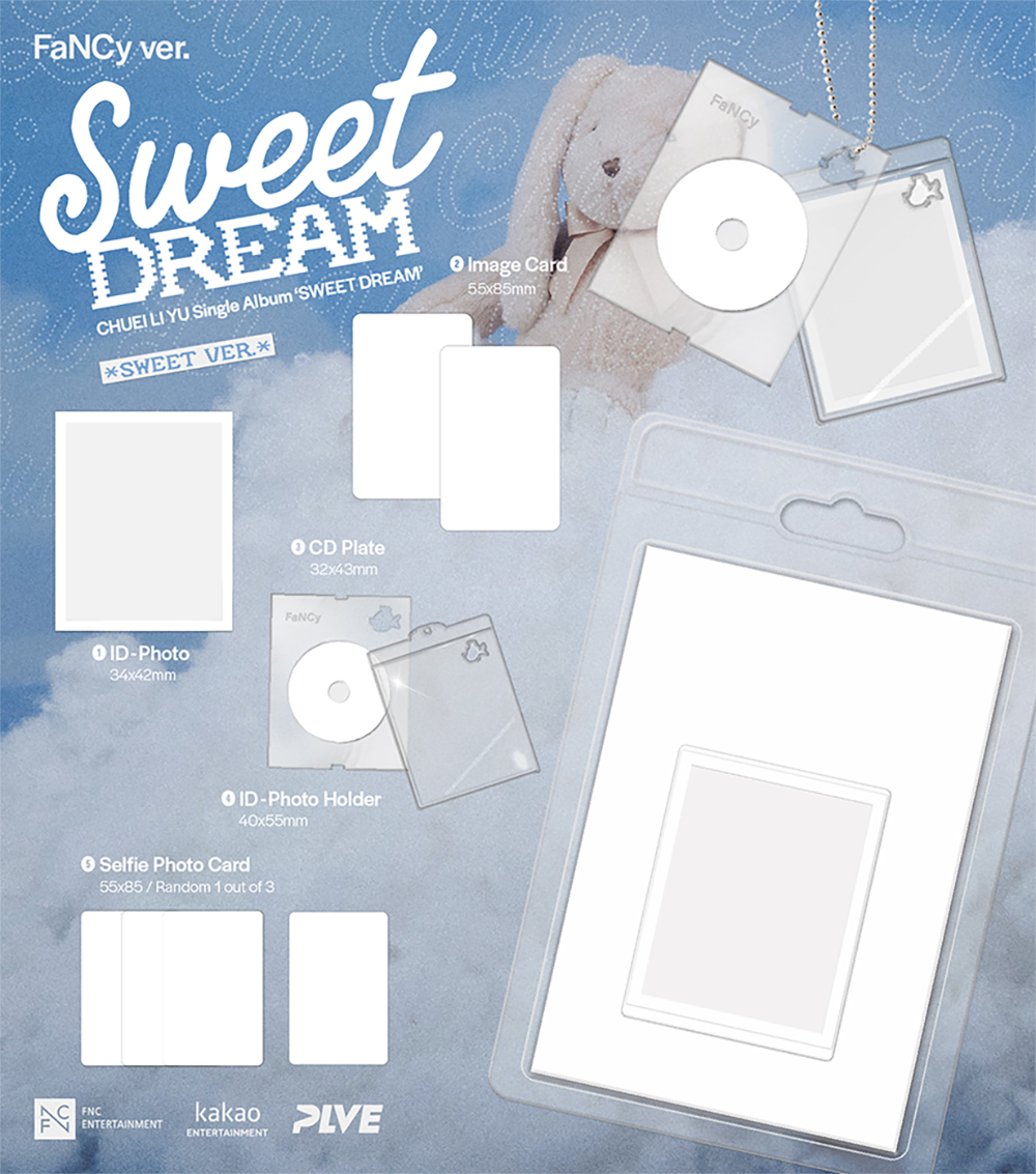 CHUEI LI YU -1st Single album [SWEET DREAM]_FaNCy ver. | 蝦皮購物