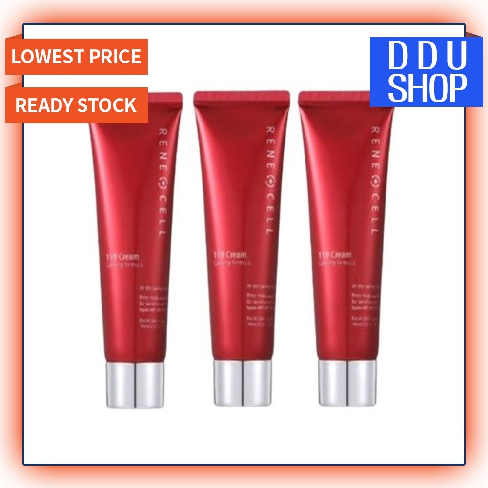 Renecell Skin Soothing 119 Cream 70ml 3(盒) 舒緩肌膚,修復劑,119霜