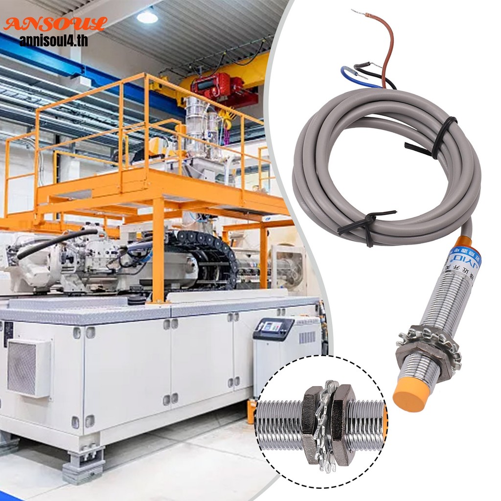 AZDelivery Näherungsschalter NPN NO 3 Stück AZDelivery LJ12A3-4-Z/BX – Induktiver Näherungssensor, NPN NO, 6-36V DC