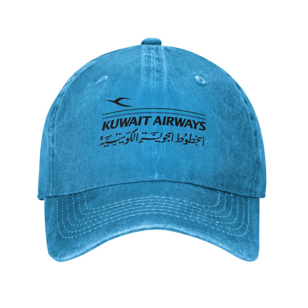 Kuwait Airways Logo Kuwaiti Airline 輕便可調節牛仔帽,便於佩戴 | 蝦皮購物