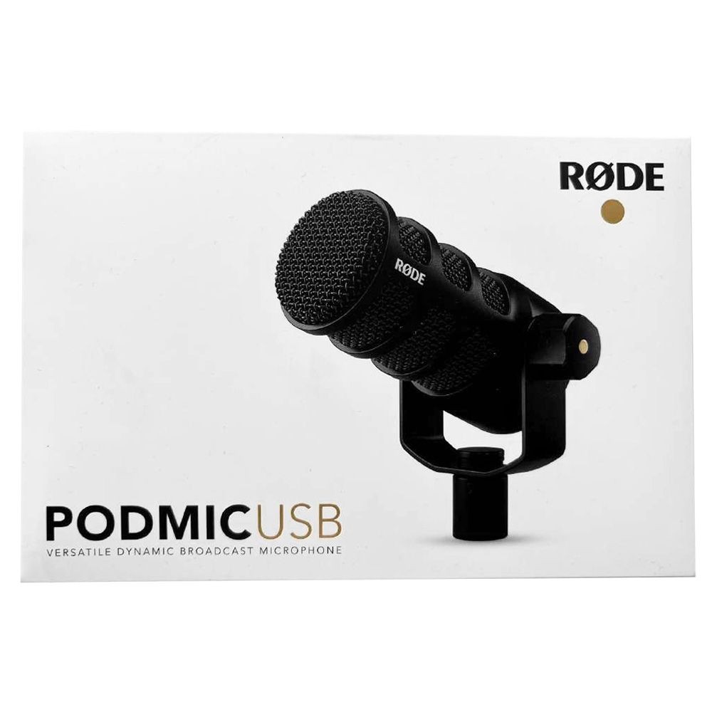 羅德 RODE PodMic USB 廣播級動圈麥克風 (黑色) (XLR / USB-C 兩用)(平行進口) | 蝦皮購物